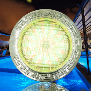 OSIYLE <span class=keywords><strong>OSH</strong></span> 6013s Projecteur LED Haute Puissance pour Piscine Par 56 RGB IP68 Encastrable Jardin Acier Inoxydable Couvercle PC Niche Dimmable CRI - Product Image 2