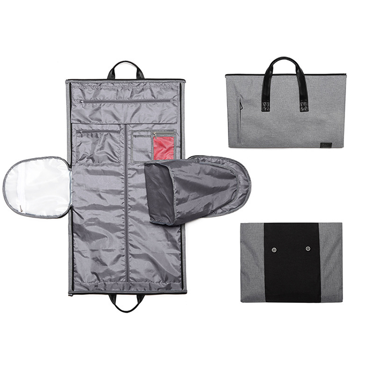 Personnalisé de luxe polyester pliable sac de voyage hommes