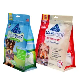 Individuell bedruckte tierfutter verpackung tasche für pet hund lebensmittel