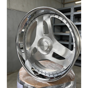 Rines Cromados Forjados Personalizados 5x112 5x114.3 5x120 de 18-22 Pulgadas en Oferta, Compatibles con Clase C, Clase E, Serie 3, Serie 5, Camry, <span class=keywords><strong>Civic</strong></span> - Product Image 5