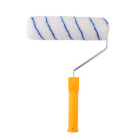 Nouveau design Rouleau de peinture Double motif 9 pouces Rouleau de peinture décoratif Brosse