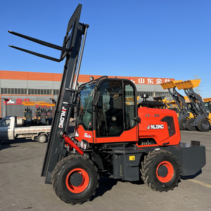 סינית 4wd 3.5 טון חיצוני מחוץ לכביש כל שטח מלגזה עם המלגזה עם מנוע epa דיזל פנימי - Product Image 3