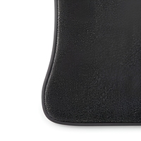 Tapis de sol de voiture en velours pelucheux couleur anthracite, ajustement universel, ensemble complet 5 pièces, imperméables, résistants aux taches, antidérapants