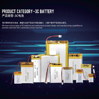 Oem 301525 Mode baterai isi ulang 80mAh kantong Lithium baterai polimer Lithium-ion baterai saku sel baterai