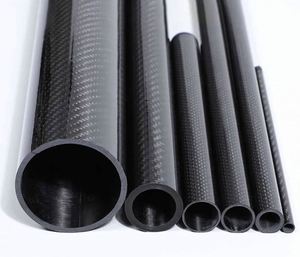 Tube rond en fibre de carbone 3K coloré SHENYU - Léger, haute résistance, personnalisable pour drones et projets DIY - Product Image 5