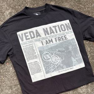 T-shirt court ample en coton 100% pour homme, imprimé avec un logo personnalisé, style streetwear, épaules tombantes, poids lourd, uni - Product Image 3