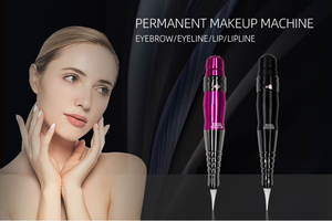 Machine de maquillage permanent de machine de tatouage de sourcils rouges roses de bonne qualité chaude dans le pistolet de tatouage - Product Image 6