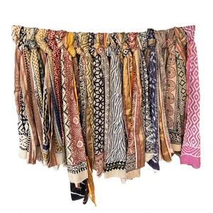 Cotton Print Shawl Scarf for Women Long Pattern Multifunctional <b>Beach</b> <b>Wrap</b> Head Cover Daily Use - Product Image 4