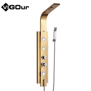 แผงฝักบัวสายฝนสำหรับใช้ในอพาร์ตเมนต์แผงฝักบัวทำจากเซรามิกเคลือบเงาสำหรับใช้ในห้องน้ำ - Product Image 5