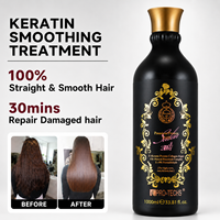 PRO TECH 500ml Traitement lissant et fortifiant à la kératine sans formaldéhyde pour cheveux afro crépus ou gras