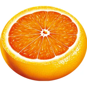 오렌지 디자인 강화 유리 커팅 보드