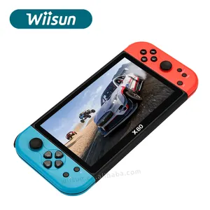 D X80 Handheld Game Console 7-inch Kids Video Game Wireless Game Machine USB Charging For PS1 PSP
