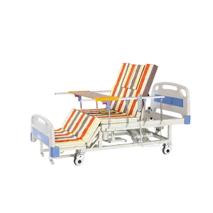Medical 5 Functions Electric Bed Hospital Beds Patient Bed Furniture Equipment Health Care For Home Care
