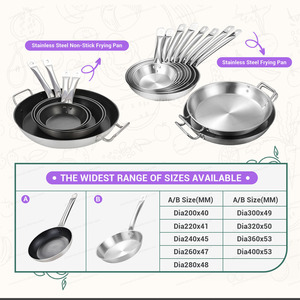 Eco-Friendly Stainless Steel <strong>Frying</strong> <strong>Pan</strong> with Base Steak Fajita <strong>Grille</strong> Plate Design Novelty Sizzling Edges - Product Image 6