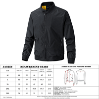 Nouvelle Tendance Blouson Bomber Homme Col Montant Logo Avant Doublure Polaire Fermeture Éclair Coupe-Vent Respirant Coupe Ajustée Design Personnalisé