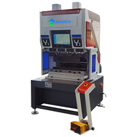 Presse plieuse CNC électro-hydraulique entièrement automatique Rongwin avec formage des extrémités pour le pliage de tôles d'aluminium