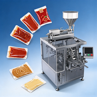 Machine de remplissage automatique de liquides à piston électrique avec contrôle PLC, pompe/moteur pour l'emballage de boissons, d'aliments et de produits en sacs plastiques