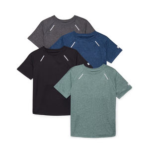 T-shirt de compression par sublimation personnalisé T-shirt de sport pour hommes respirant Muscle Running Mens Stretch Active Athletic Crew T-shirts - Product Image 2