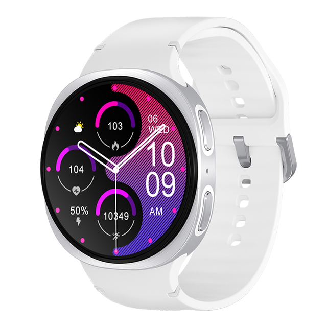 New HD8C Smart Watch 8 Classic 24/7 Health Monitoring Fitness Tracker Rotating Bezel TFT Display BT Calls 3ATM Waterproof