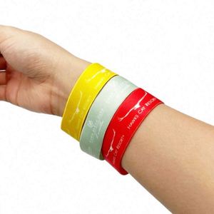Bracelet en tissu élastique personnalisé avec puce RFID/NFC pour événements – Vente en gros - Product Image 3