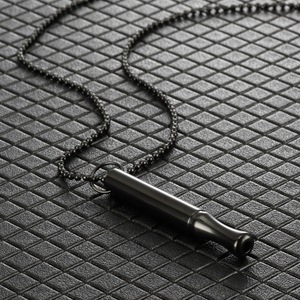 Collier inhalateur Palton en acier inoxydable, alternative au cigarette, pendentif sans fumée pour hommes, cadeaux - Product Image 5