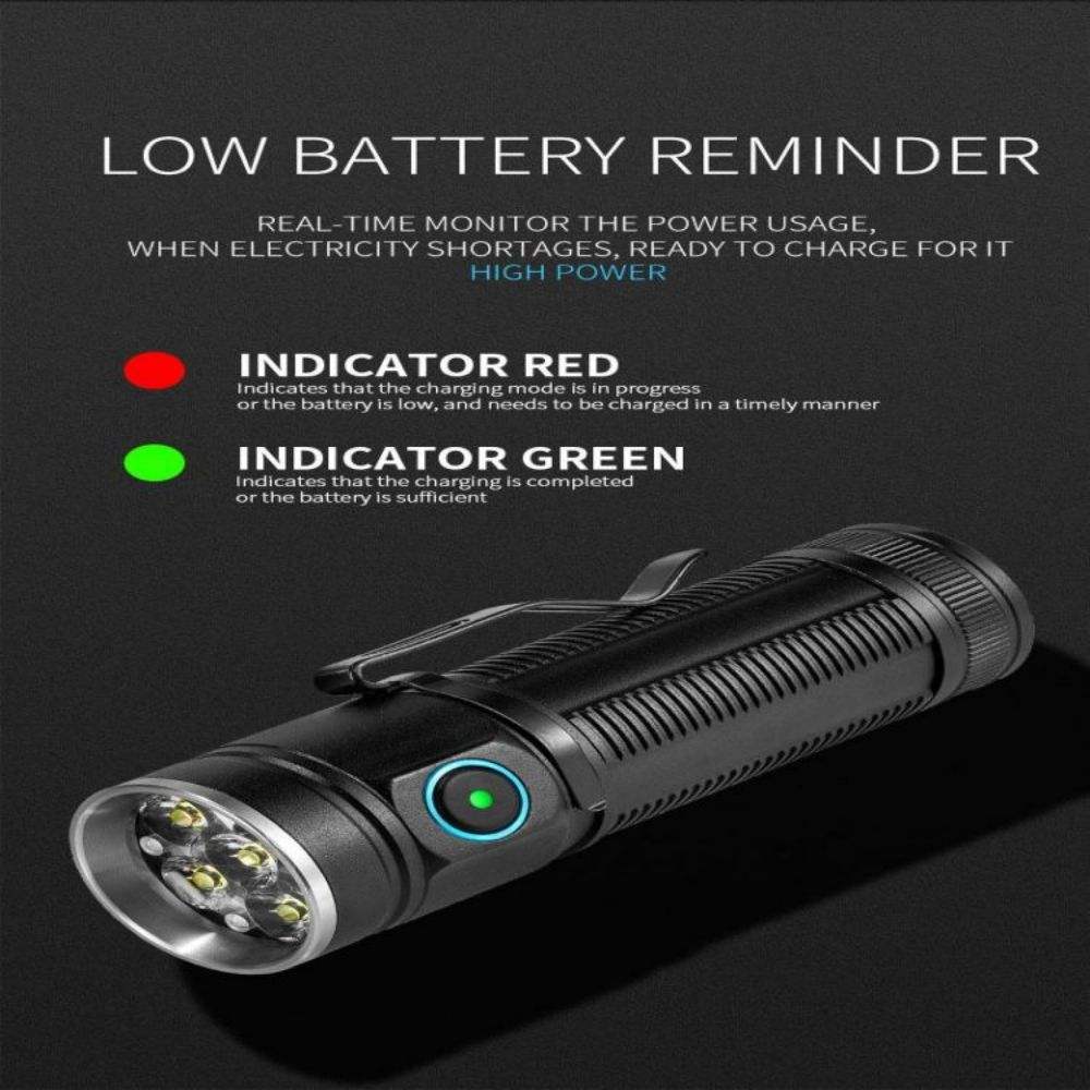 Haofy LED Work Light, Luce Di Ispezione COB Ricaricabile Con 4 Modalità - Foto 8