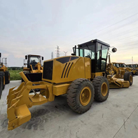 Grader Bekas CLG422D 16.5t 172kW Efisiensi Tinggi Gearbox ZF Cat Asli Mesin Pemindah Tanah Tugas Berat Dijual