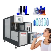 Machine de soufflage semi-automatique pour bouteilles d'eau en PET Aikedi-2L, garantie 5+ ans, faible taux de déchets, idéale pour les petites entreprises