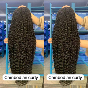 HD 300% Burmese Deep Wave 30 32 Inch 13x6 HD Lace Frontal Human Hair <b>Wigs</b> Brazilian Pre Pluck Burmese Curly 13x4 Lace <b>Front</b> <b>Wig</b> - Product Image 5