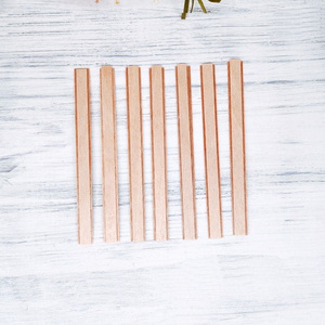 Cire de soja noire avec logo, supports de luxe en bois craquelé pour bougies, mèches en bois pour la fabrication de bougies - Product Image 3