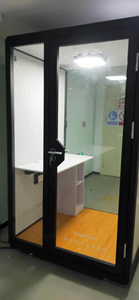 Hiện Đại Bằng Gỗ Gian Hàng Điện Thoại Cho Văn Phòng Xây Dựng Âm Thanh Cách Điện Không Gian Riêng Tư Cho Sống Webcasting Vocal Âm Nhạc Phòng Thu - Product Image 4