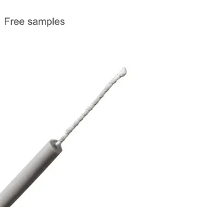 Kabel kawat pemanas silikon PVC elektrik, lapisan ganda Diameter 1.5MM hingga 6MM untuk pengering handuk bantalan pemanas