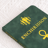 Carnet de luxe personnalisé en cuir PU doux et écologique, pour la gratitude, avec marque-page en ruban, vente en gros, taille personnalisable