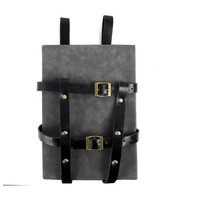 2026 Neuer Stil Mittelalterliche Vintage Lässige Matte Wildleder-Gürteltasche mit Großer Kapazität für Damen