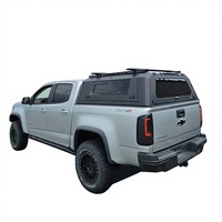 En stock, livraison rapide, toit rigide en alliage d'aluminium pour pick-up double cabine, compatible avec Toyota GMC Isuzu Dmax 2003-2022