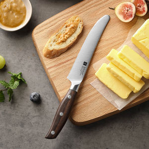 XINZUO Nieuw Ontwerp Botermes Duits RVS Rood Sandelhout Gezaagde Keukenmessen - Product Image 2