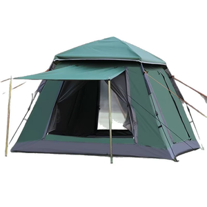 Factory Wholesale Outdoor Camouflage Oxford Fabric Four-season Automatic Double-layer <b>Waterproof</b> UV-resistant <b>Tent</b> Increase - Product Image 5