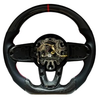 Volant de course modifié en fibre de carbone de haute qualité compatible avec MINI F56 F55 F57