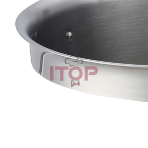 Batterie de cuisine en acier inoxydable 6L grande marmite pour la cuisine ustensiles en métal durables - Product Image 5