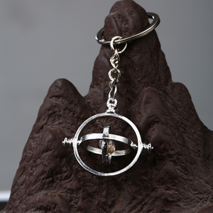 Collier en alliage vintage ZRM pour Time Turner Time Converter Hourglass Horcrux, motif dessin animé, impression numérique, cadeau, direct fabricant - Product Image 5