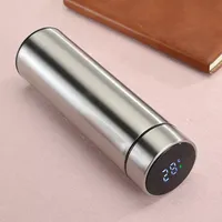 Termo Inteligente de 17 oz con Recordatorio, Pantalla LED de Temperatura Digital y Vaso de Acero Inoxidable para Agua