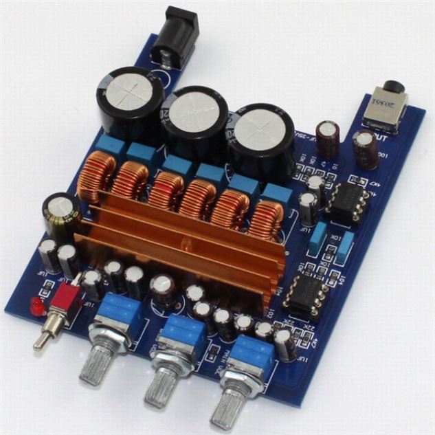 Class D 2*50W+100W High Power  2.1 Digital Amplifier Board