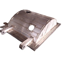 Soudage de cadres, supports et structures en acier inoxydable, brochage et usinage CNC avec pulvérisation électrostatique de poudre de surface