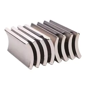 Strong Rare Earth Permanent NdFeB Bonded Bnp-8h Neodymium Arc Magnet for Industry/Motor