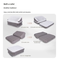 Chaise de loisirs pliable gonflable en PVC pour l'extérieur, canapé de jardin pour salon, camping