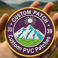 Fabricant et fournisseur de patchs en PVC, sans minimum de commande, badges pour vêtements, patchs en silicone souple 2D 3D, patchs en caoutchouc avec logo, patchs en PVC sur mesure