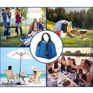 Bolsa Térmica Personalizada Reutilizable, Bolsa de Refrigeración Portátil, Bolsa Térmica de Tela Grande para Alimentos, Bolsa Térmica para Almuerzo - Product Image 6