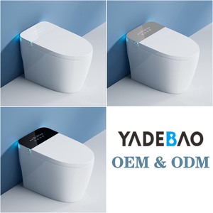 Chất lượng cao giá rẻ khách sạn nhà <span class=keywords><strong>WC</strong></span> nhà vệ sinh thông minh tự động mở cảm biến tuôn ra phòng tắm một mảnh thông minh Nhà vệ sinh bát - Product Image 6
