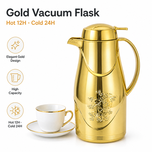 Bouteille isotherme portable ZES 2L en plastique PP, grande capacité, moderne, avec couvercle, best-seller au Moyen-Orient pour le thé, le café et l'eau - Product Image 2