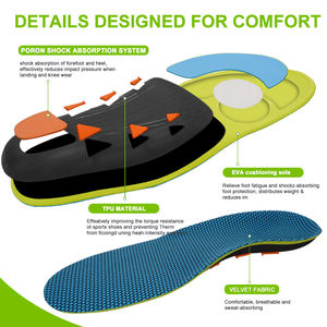 نعل مريح رياضي للبيع بالجملة يدعم القدم المسطحة ونعال التنس ونعال كرة السلة - Product Image 2